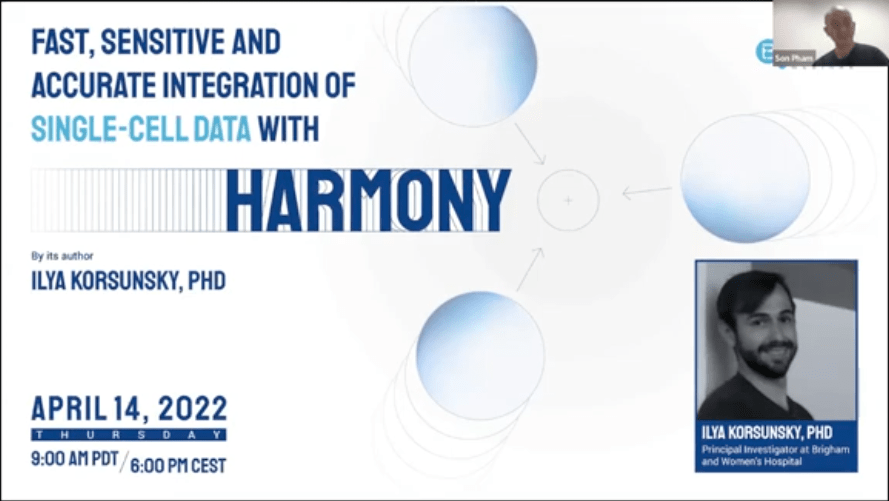 Fast, sensitive, and accurate integration of single-cell data with Harmony