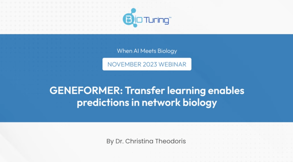 Geneformer: Transfer learning enables predictions in network biology